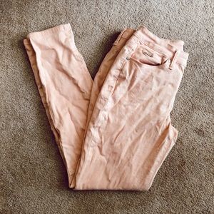 Peach Skinny Jeans